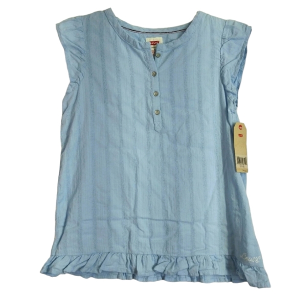 Levi's Other - NWT Levi's Girls Top Summer Ruffle Size XL